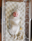 Oatmeal Bamboo Stretch Swaddle