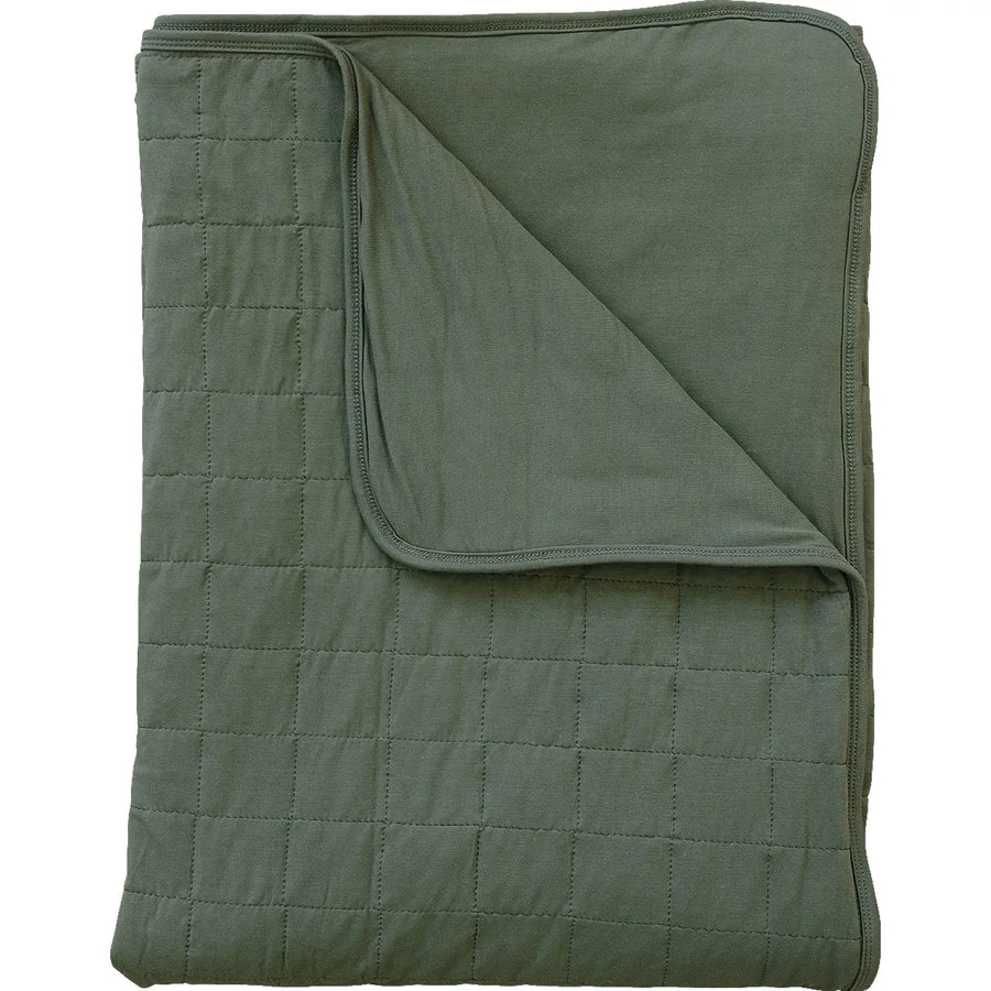 Olive Bamboo Quilt Mebie Baby