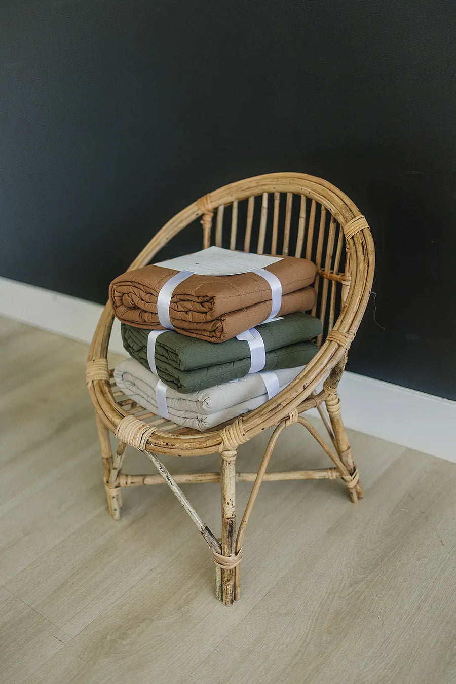 Mustard Bamboo Quilt Mebie Baby