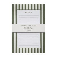 Striped Notepad