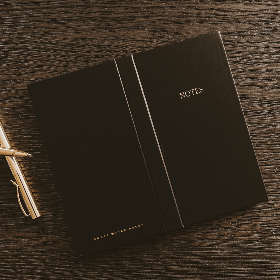 Portable Sticky Notes Booklet Sweet Water Decor