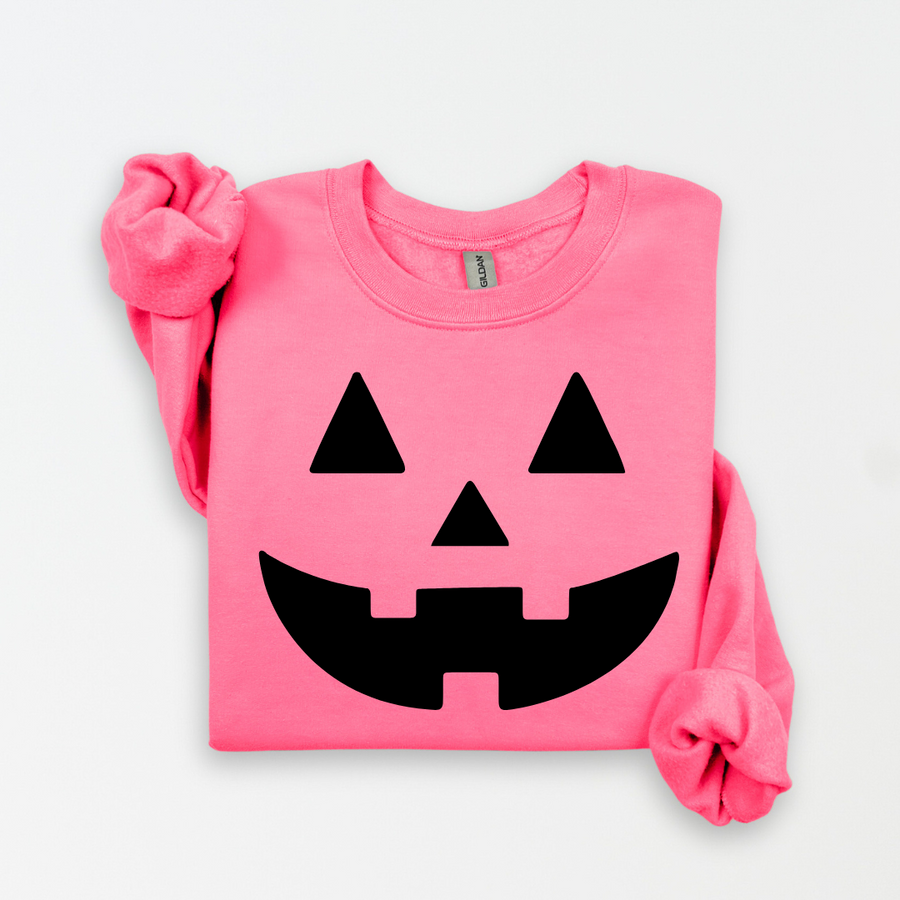 Jack-o-Lantern Girly Tee or Pullover - Womens SBG Co.