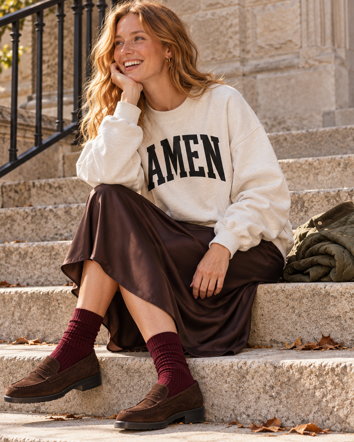 AMEN Varsity Sweatshirt SBG Co.