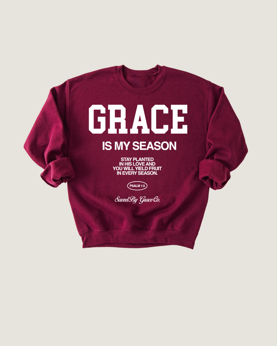 Grace is my Season Psalm 1:3 Pullover SBG Co.