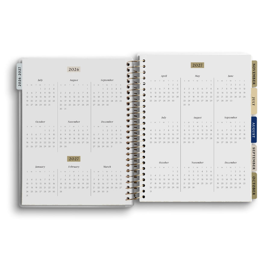 Walking with Jesus All Day, Every Day 2026-2027 18 Month Planner Sweet Water Decor