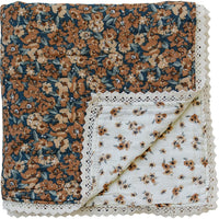 Venetian Floral + Autumn Bloom Lace Muslin Quilt Mebie Baby