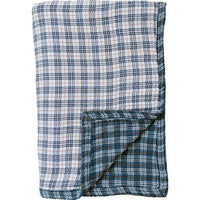Vintage Plaid + Navy Plaid Twin Muslin Quilt Mebie Baby