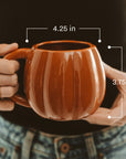 Cream Pumpkin 19oz. Figurine Coffee Mug