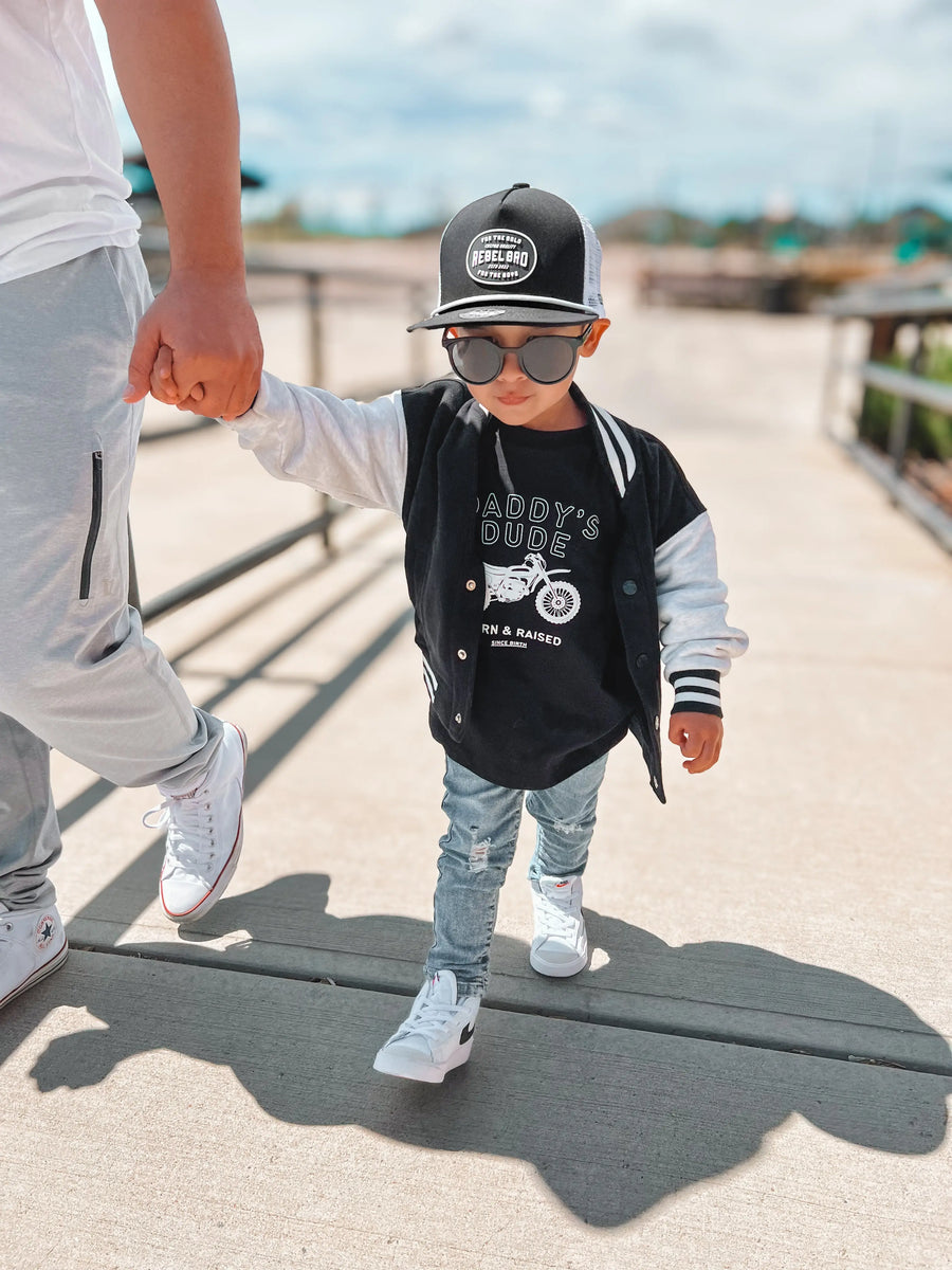 Daddy's Dude Born & Raised Tee Saved by Grace Co.