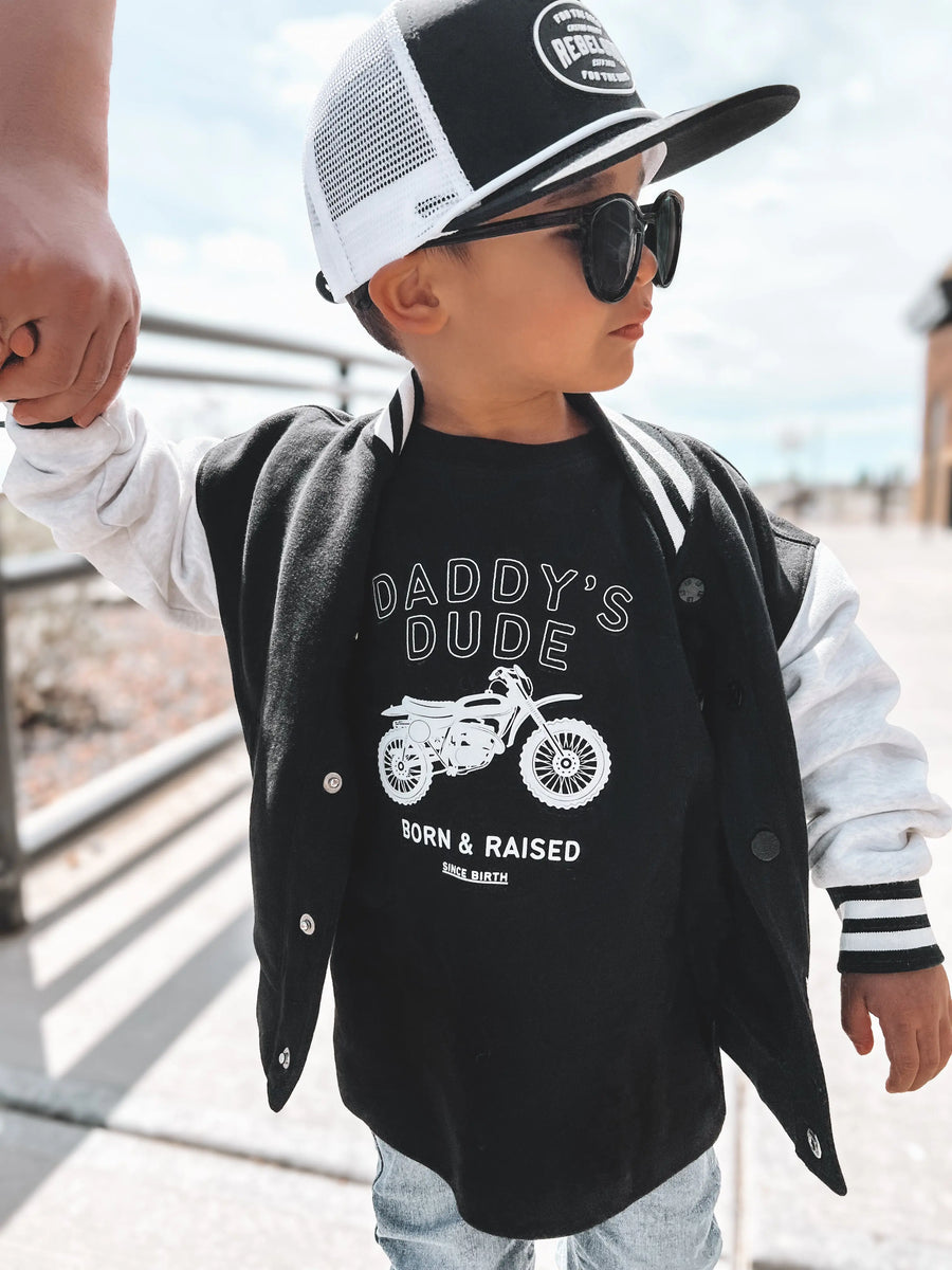Daddy's Dude Born & Raised Tee Saved by Grace Co.