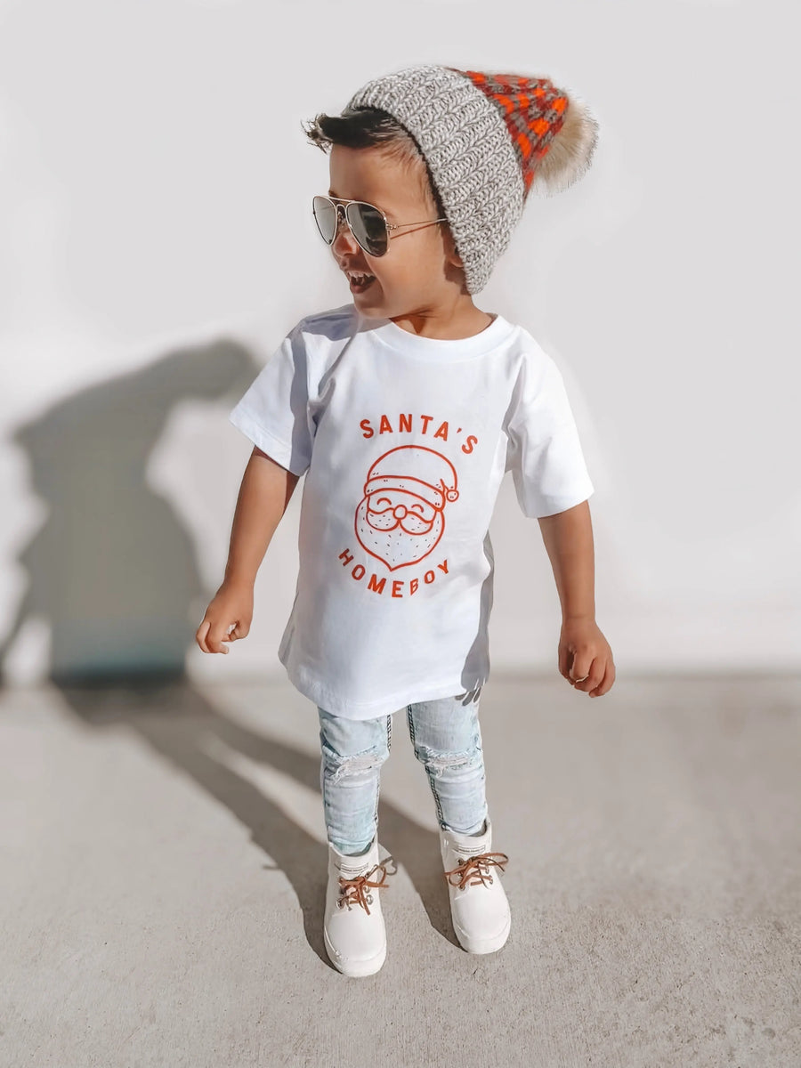 Santa's Homeboy Tee Saved by Grace Co.