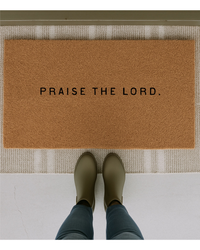 Praise The Lord.  Doormat