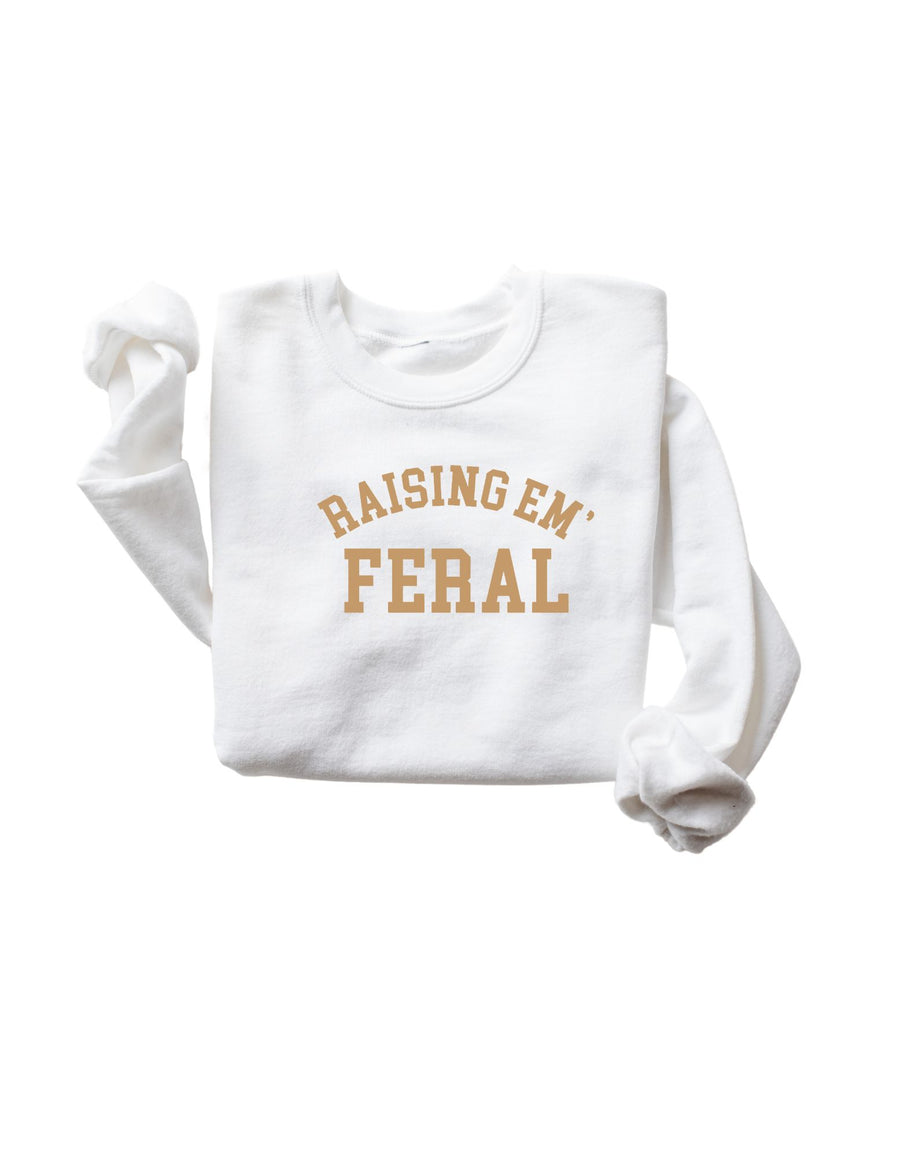 Raising Em' Feral Pullover