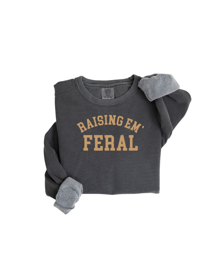 Raising Em' Feral Pullover