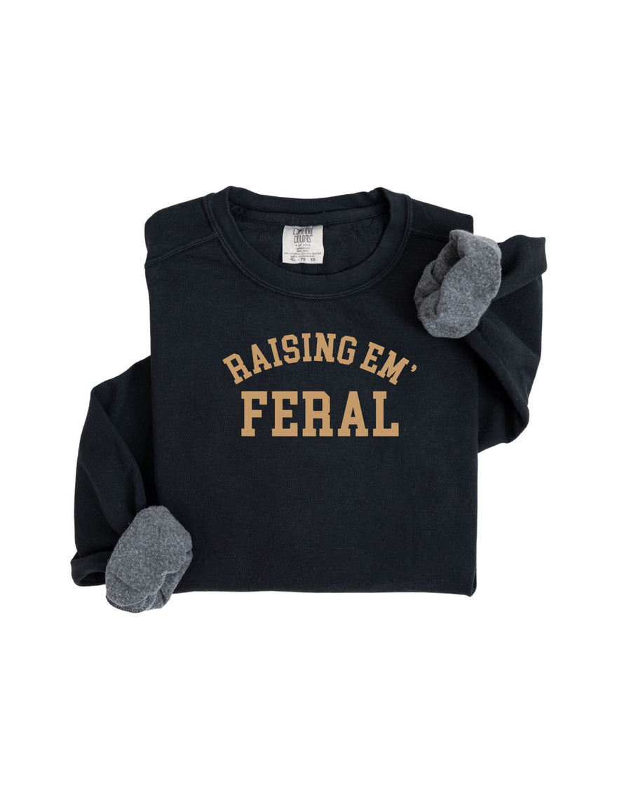 Raising Em' Feral Pullover