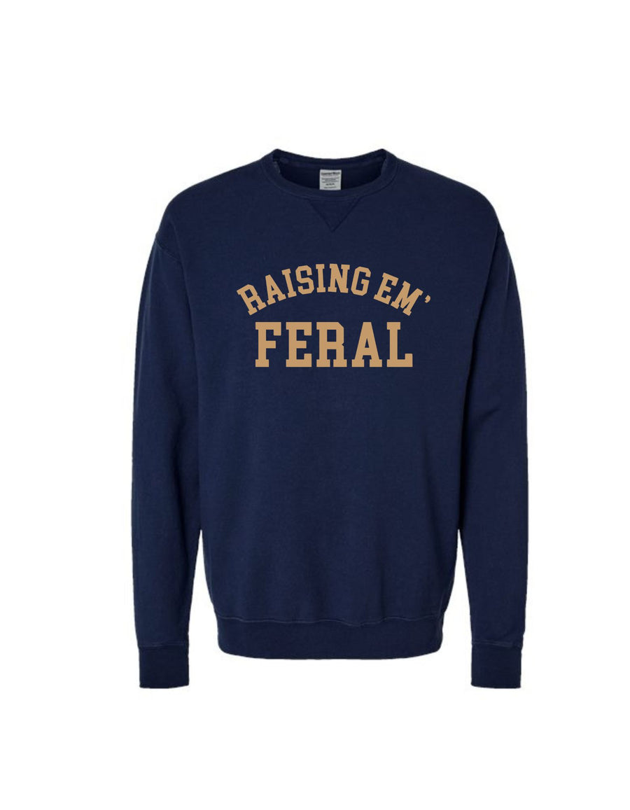 Raising Em' Feral Pullover