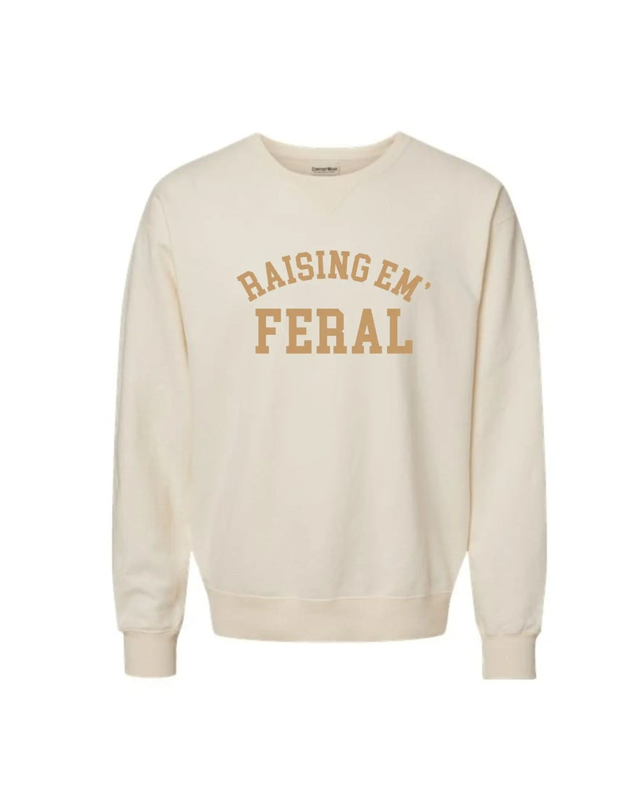 Raising Em' Feral Pullover Saved by Grace Co.