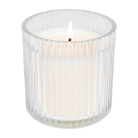 Thank You Soy Candle - Ribbed Glass Jar with Box - 12 oz