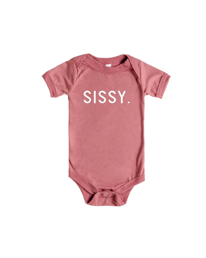 SISSY. Onesie Saved by Grace Co.