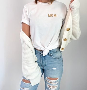 Mom. - Pocket Style Tee - Final Sale