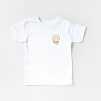 Drippy Smiley - Pocket Style Tee