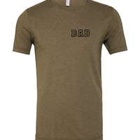 Dad Varsity Pocket Style Tee