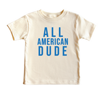 All American Dude - Natural/White