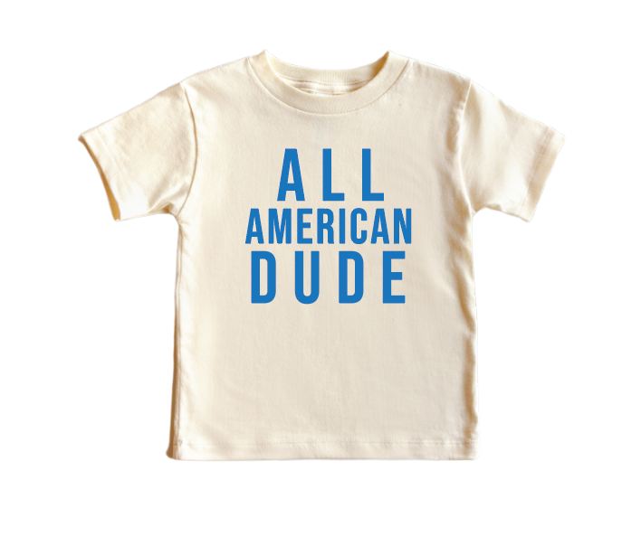 All American Dude - Natural/White