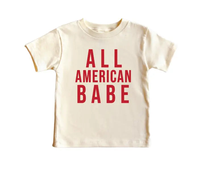 All American Babe - Natural/White Saved by Grace Co.