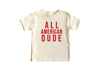 All American Dude - Natural/White Saved by Grace Co.