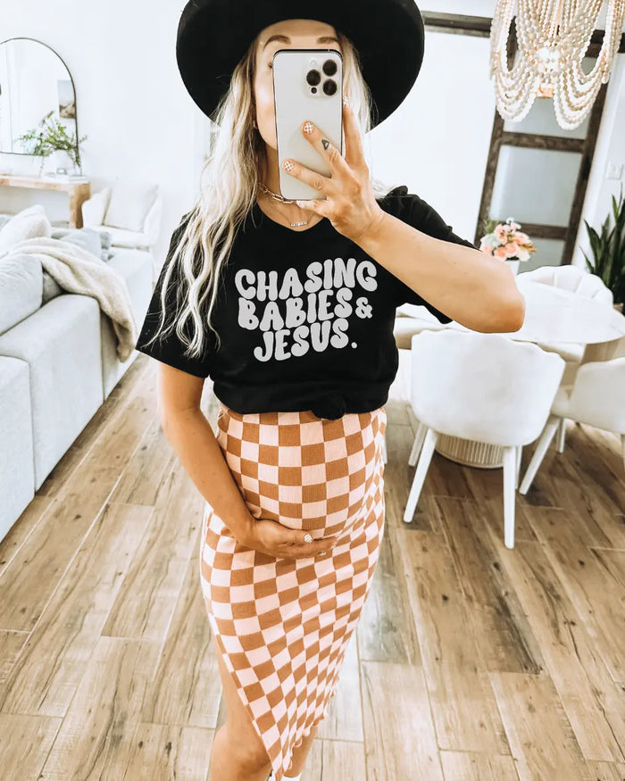 Chasing Babies + Jesus - THE ORIGINAL Saved by Grace Co.