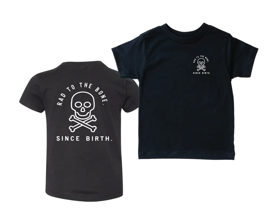 Rad to the Bone Pocket Style Tee Saved by Grace Co.