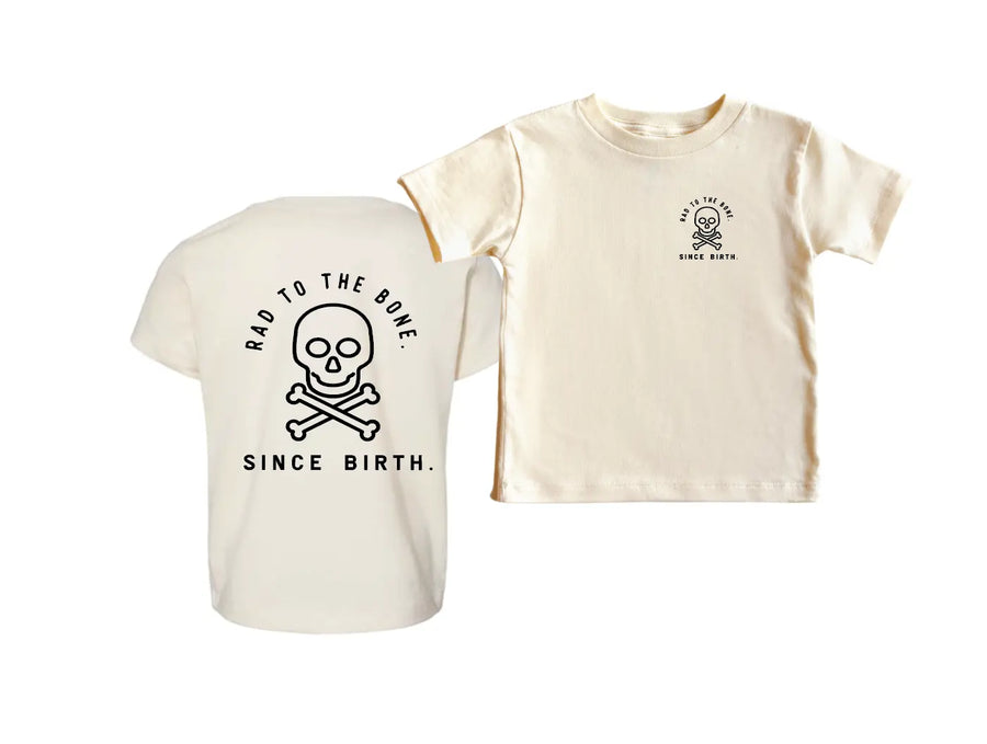 Rad to the Bone Pocket Style Tee Saved by Grace Co.
