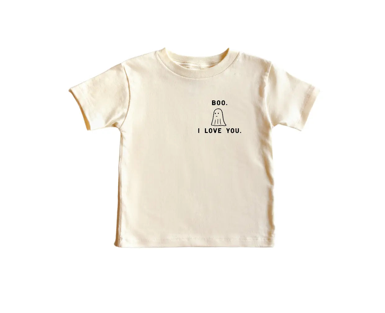 Boo, I love you - Pocket Style Tee - FINAL SALE Saved by Grace Co.