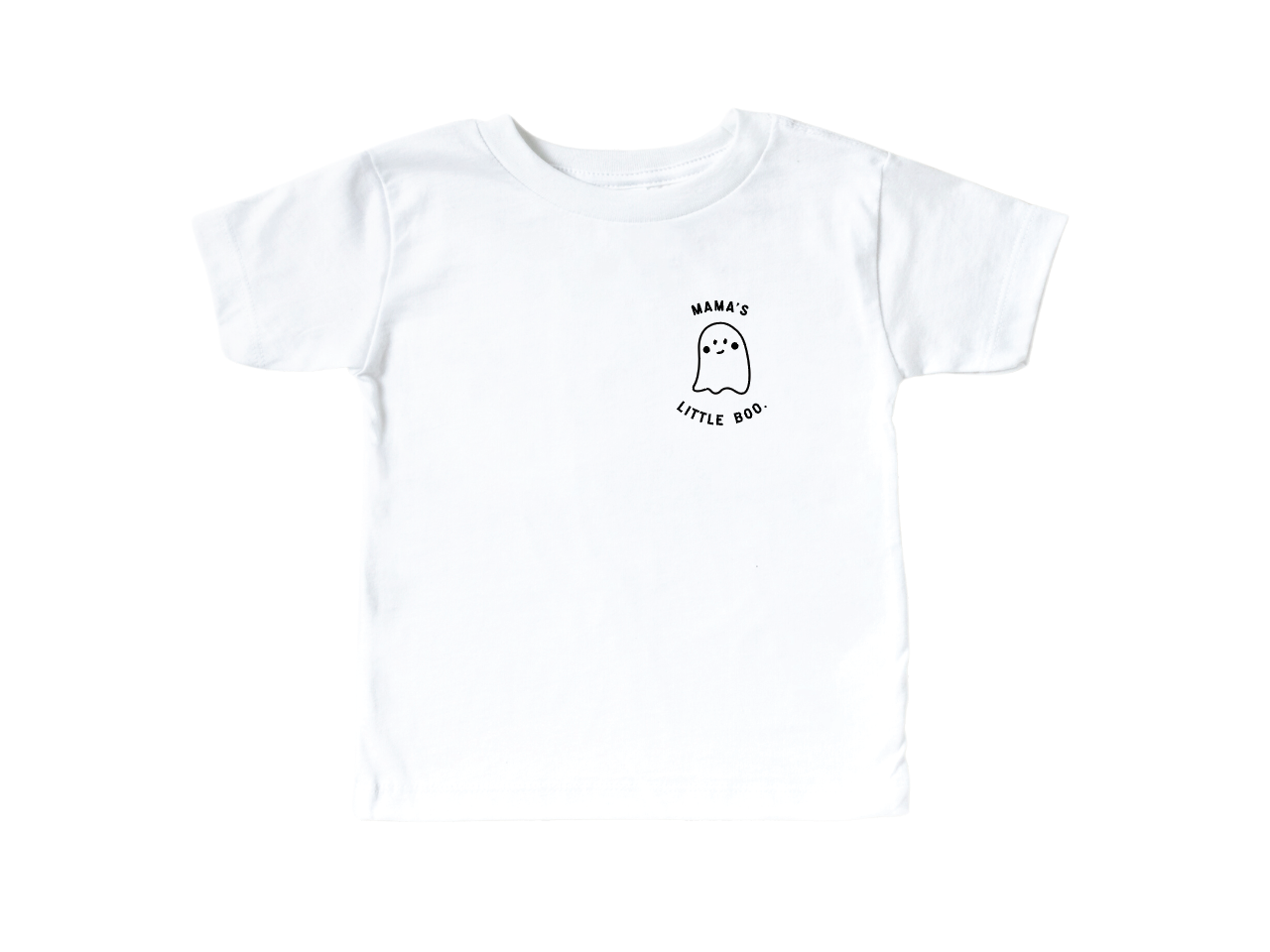 Mama&#39;s Little Boo- Pocket Style Tee