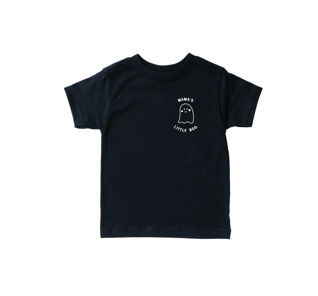 Mama&#39;s Little Boo- Pocket Style Tee