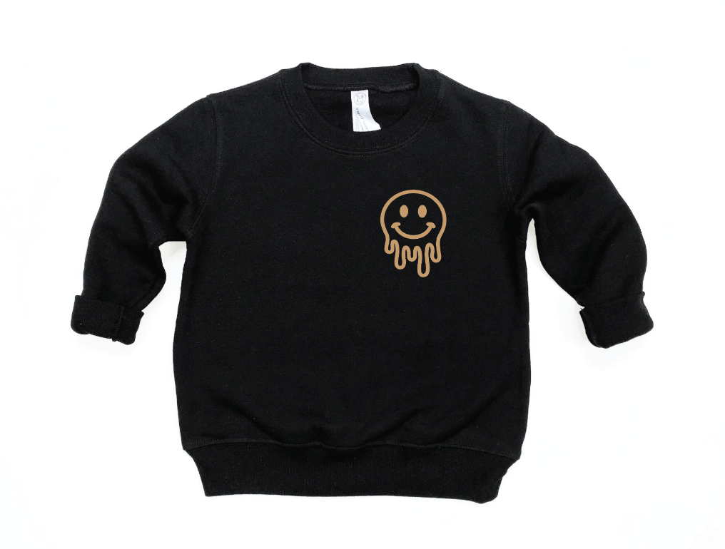 Drippy Smiley Pullover – Saved by Grace Co.