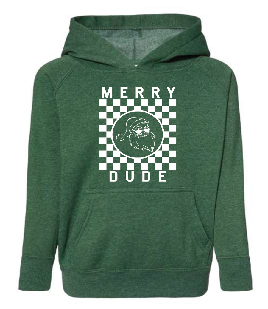 Merry Dude Checkered Hoodie