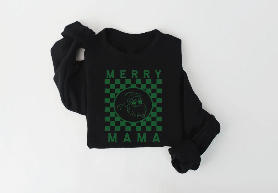 Merry Mama -  Checkered Pullover Saved by Grace Co.