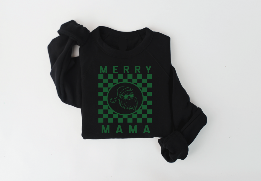 Merry Mama -  Checkered Pullover