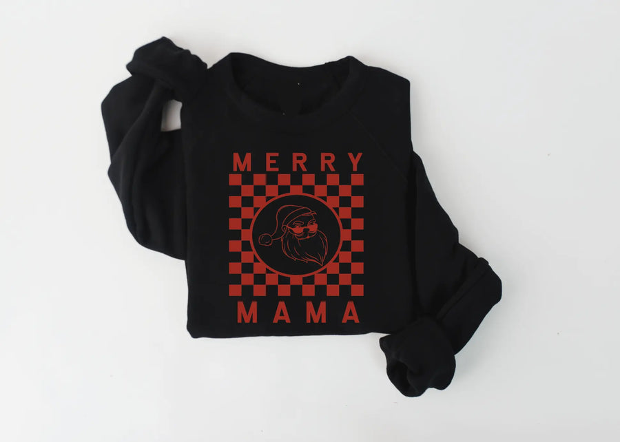 Merry Mama -  Checkered Pullover Saved by Grace Co.