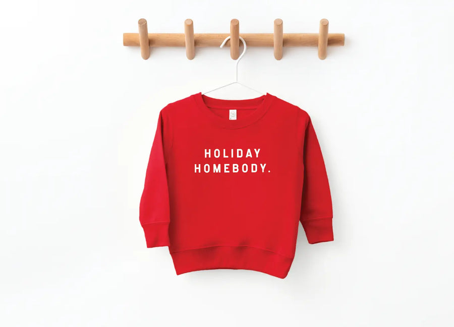 Holiday Homebody Kids Pullover Saved by Grace Co.
