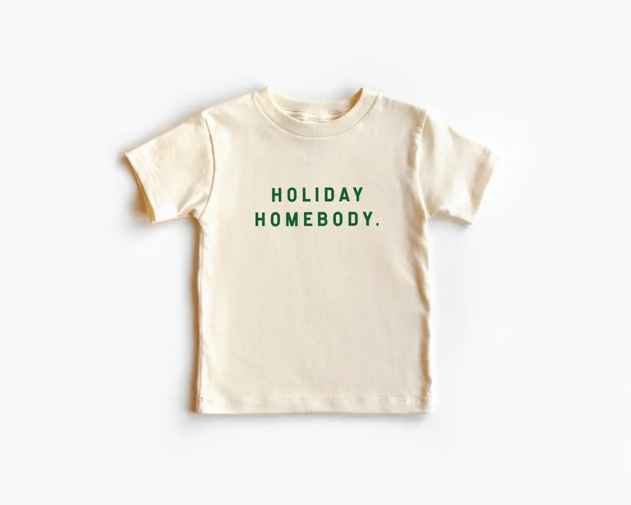 Holiday Homebody Kids Tee Saved by Grace Co.