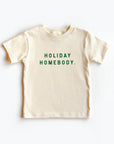 Holiday Homebody Kids Tee Saved by Grace Co.