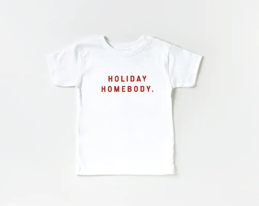 Holiday Homebody Kids Tee Saved by Grace Co.