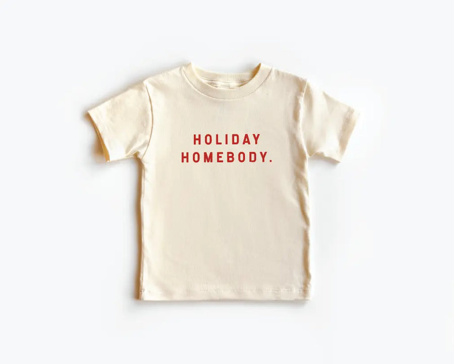 Holiday Homebody Kids Tee Saved by Grace Co.