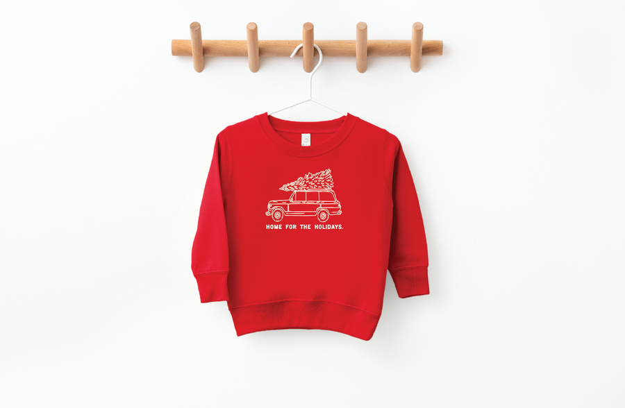 Home for the Holidays Kids Pullover