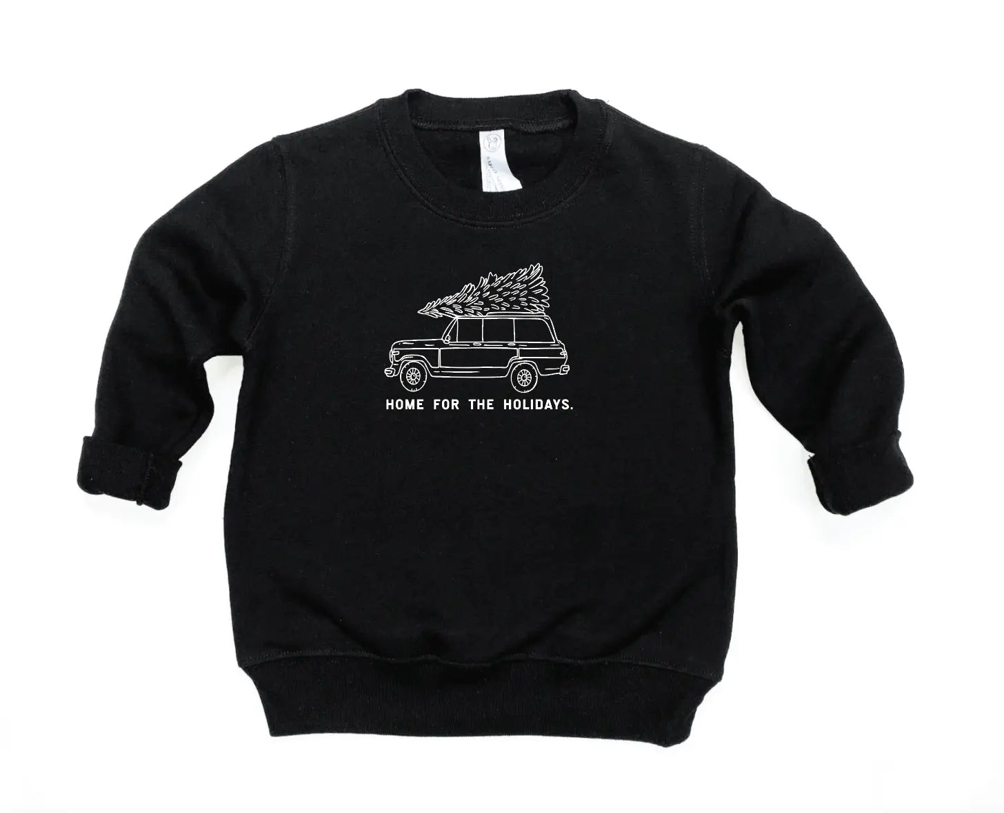 Home for the Holidays Kids Pullover Saved by Grace Co.