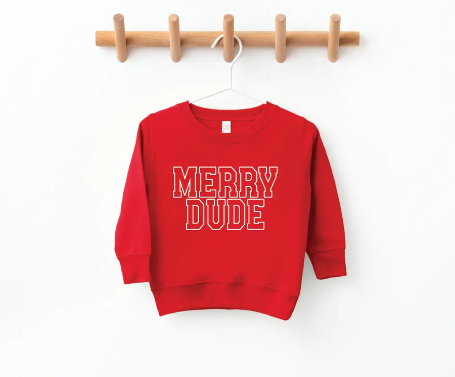Merry Dude Collegiate Pullover Saved by Grace Co.