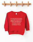 Merry Babe Collegiate Pullover Saved by Grace Co.